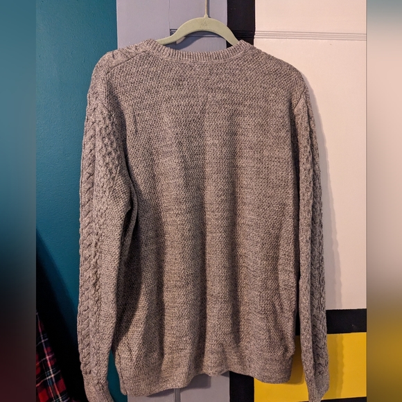 Gap cable knit grey sweater - Picture 2 of 3